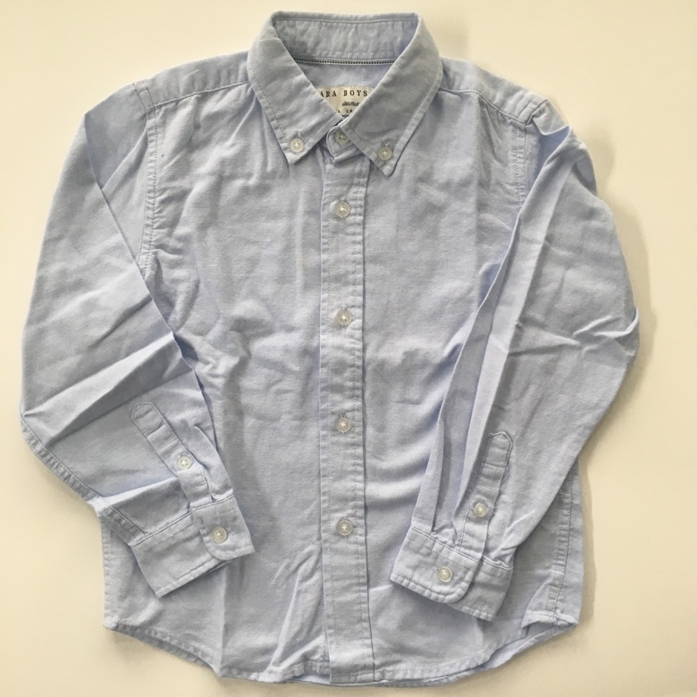 Zara Button Down Shirt 3/4